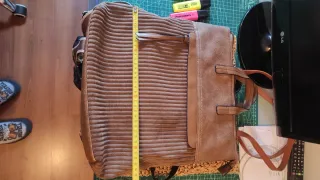 Bolso mochila marrón