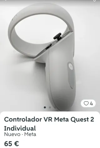 Controller VR Meta Quest 2 Individuale (sinistro)