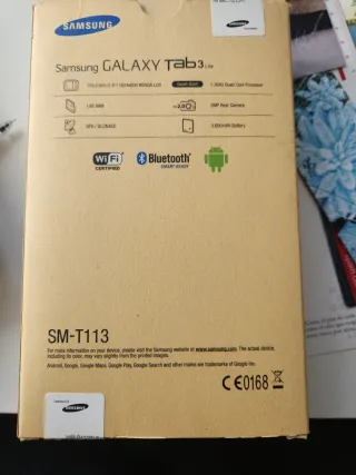 Samsung Galaxy Tab 3 Lite Blanca con Caja