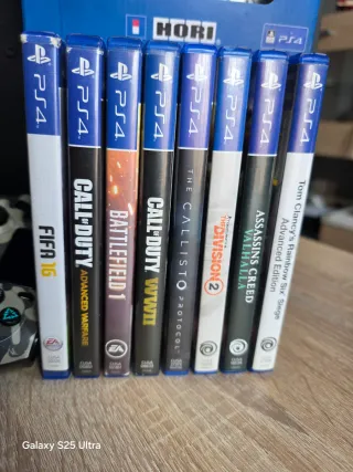Lote 8 Juegos PS4: FIFA 16, Call of Duty, etc.