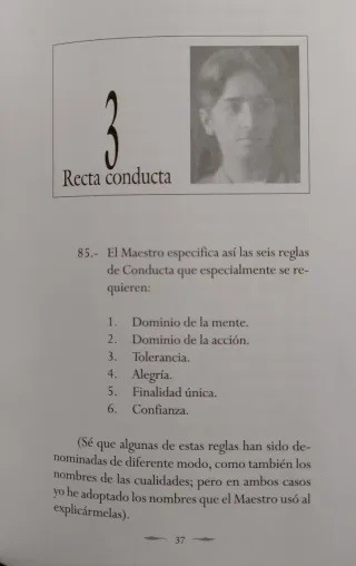 A LOS PIES DEL MAESTRO: EL QUE ESTA EN EL SENDE...