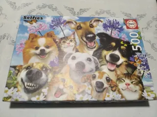 Puzzle Educa 500 piezas Selfies