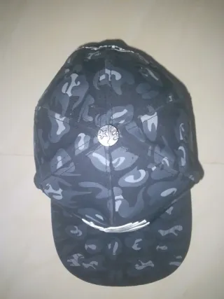 Gorra Hellsstar Negra Camuflaje