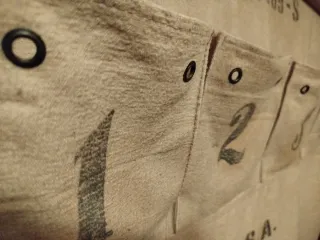 Portaobjetos juvenil Polo tela y madera