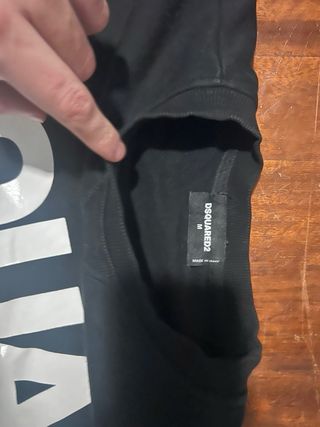 Felpa  nera con logo