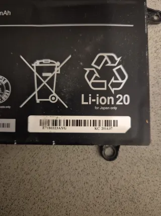 Batería Toshiba Li-ion 60Wh 3860mAh