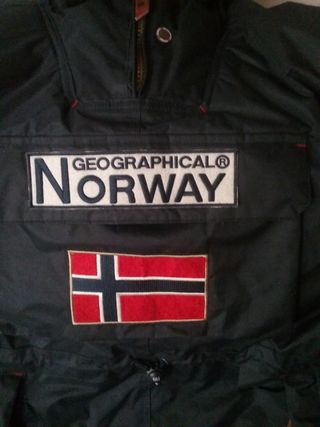 Chaqueta Geographical Norway Negra Hombre