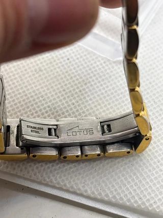 Lotus bañado en oro