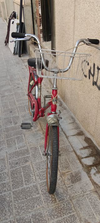 Bicicleta Clásica Roja