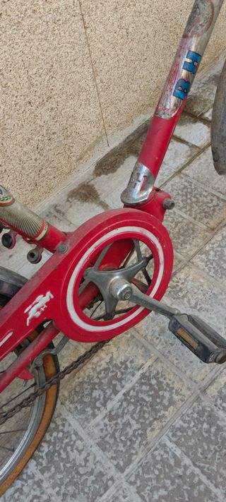 Bicicleta Clásica Roja