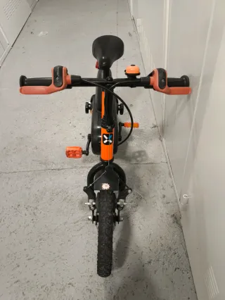 Bicicleta B'Twin 14 Niños + Ruedines