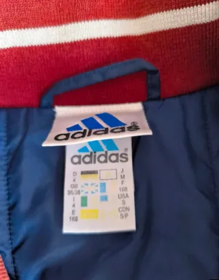 Chaqueta Adidas Originals Vintage Azul