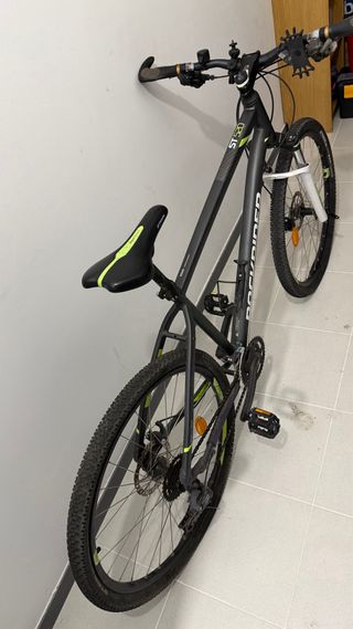 Bicicleta Rockrider Negra