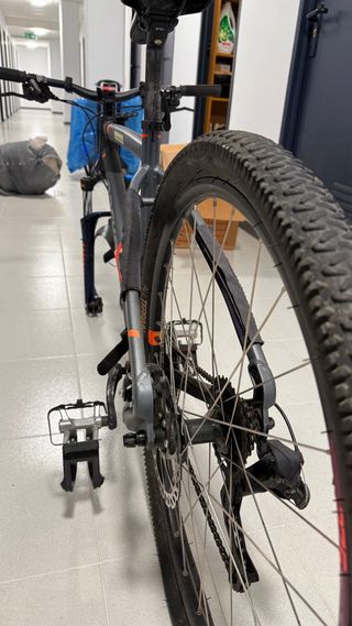 Bicicleta Rockrider Negra