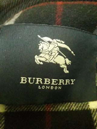 Chaquetón Burberry Azul Marino