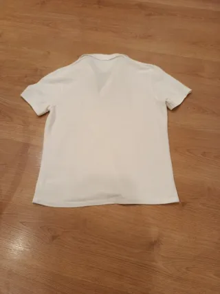 Polo Tommy Hilfiger blanco hombre