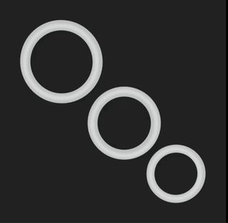 Anillos de silicona fluorescentes para hombre