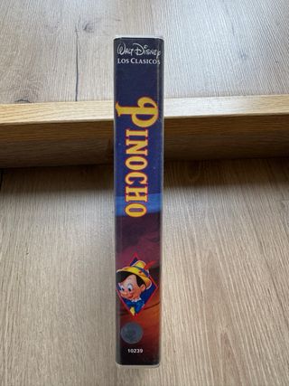 VHS Pinocho Walt Disney Los Clásicos