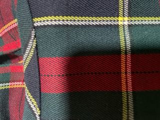 Conjunto Coosy cuadros verde y rojo