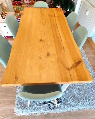 Mesa Comedor Madera Artesanal 170x80