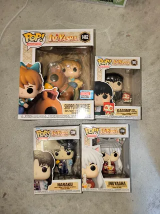 Inuyasha, Shippo, Kagome, Naraku Funkl POP