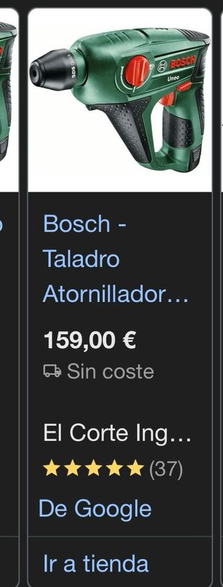 Taladro Atornillador Bosch Uneo