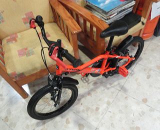 Bicicleta B'TWIN Robot 500 16 Naranja