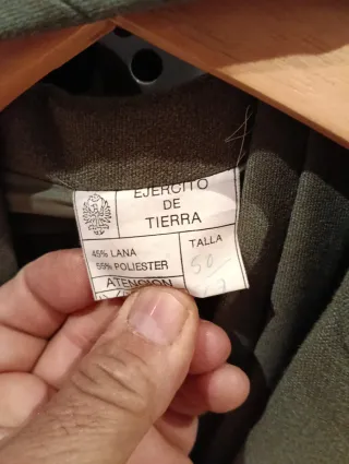 Traje Representación Ejército Tierra Legión