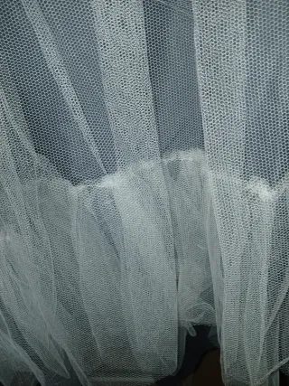 Vestido de fiesta plateado espectacular