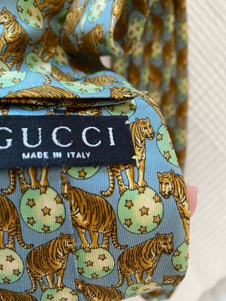 Corbata Gucci Hombre