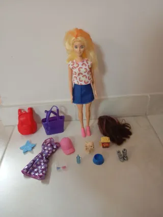 Barbie con accesorios