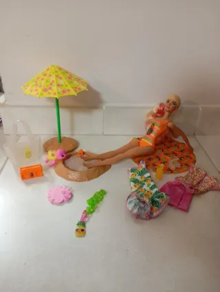 Barbie con accesorios