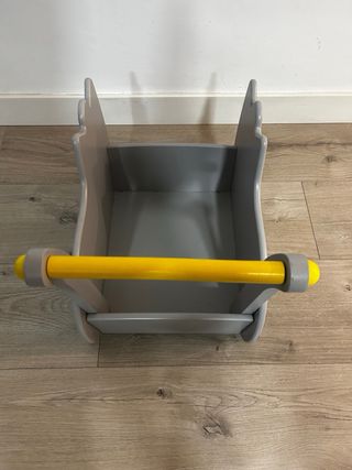 Andador de madera para bebé diseño gato