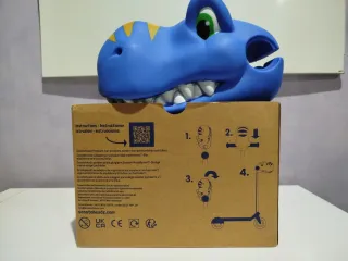 Scootaheadz Dinosaurio para Patinete