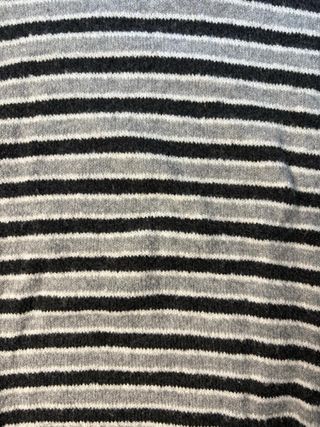 Jersey Green Coast Rayas Cuello Alto Mujer