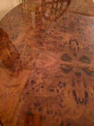 Mesa de comedor redonda y 4 sillas