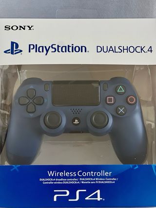 Mando PS4 Azul Medianoche