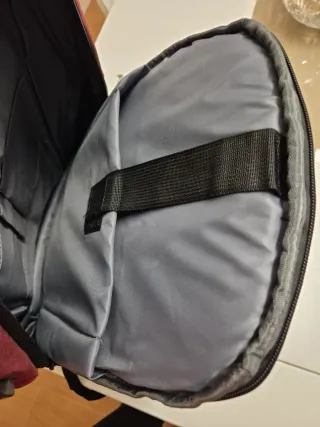 Mochila eTravel Negra y Roja