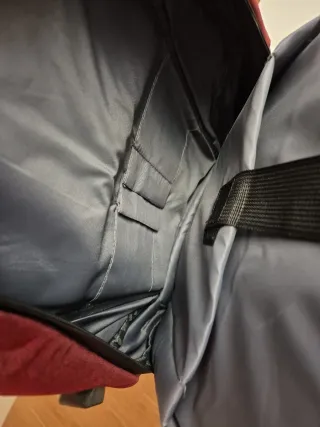 Mochila eTravel Negra y Roja