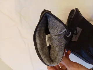 Guantes Emidio Tucci Piel Talla 4 Marrón Chocolate