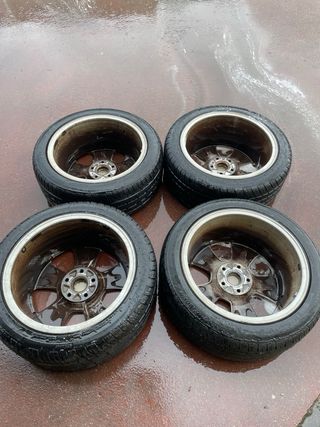 Llantas 17 Audi 5/112 con neumáticos