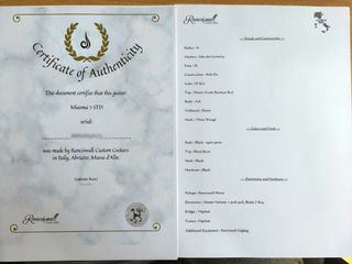 Guitarra Ronciswall Miasma 7 cuerdas