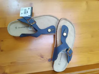 Sandalias In Extenso Mujer Talla 36 Azul