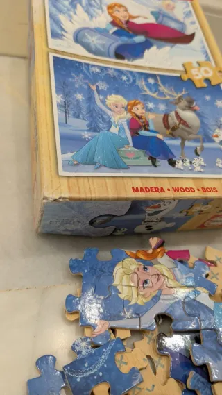Puzzle Frozen Educa 2x50 piezas