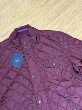 Chaqueta Paul & Shark Roja Acolchada