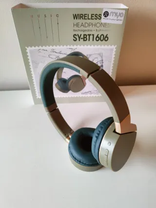 Auriculares inalámbricos verdes nuevos | Bluetooth