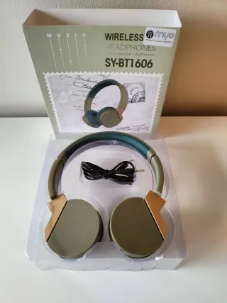 Auriculares inalámbricos verdes nuevos | Bluetooth