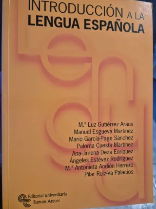 Introducción a la Lengua española