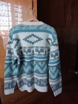 Pullover jacquard vintage Kappa