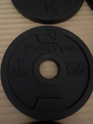 Lote 16 kg Pesas Mancuernas Domyos